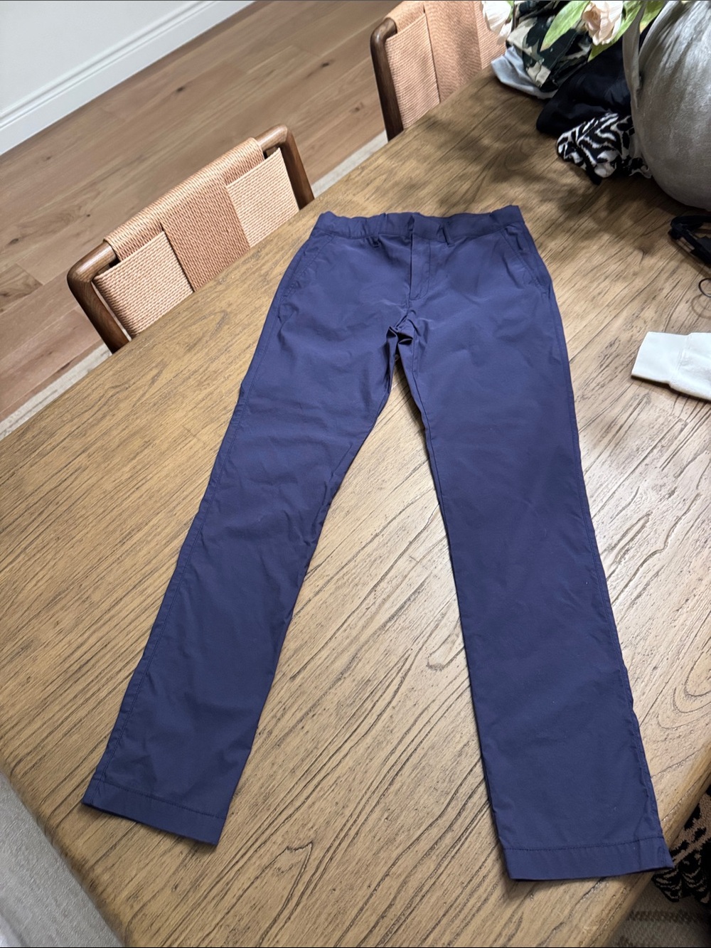Crewcuts active Navy Straight-Leg Chinos